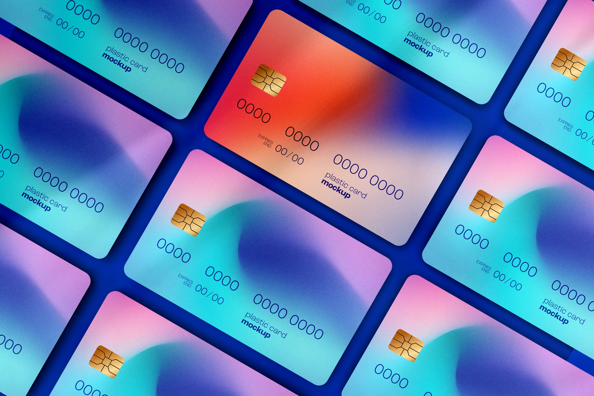 Plastic Card Mockup | Credit Card - Design Cuts