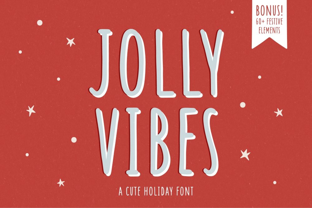 Jolly Vibes – Holiday Font