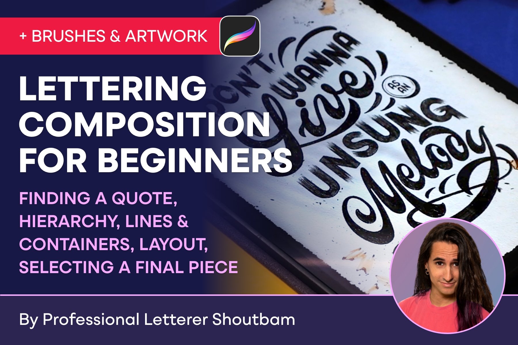 Procreate Lettering Composition For Beginners