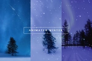 Animated Winter Landscape