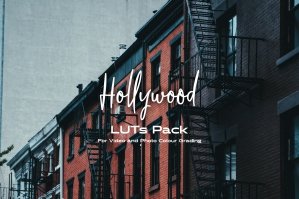 Hollywood LUTs Pack For Photo And Video Color Grading