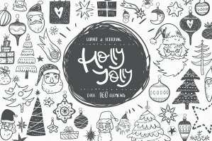 Holly Jolly Winter Doodles