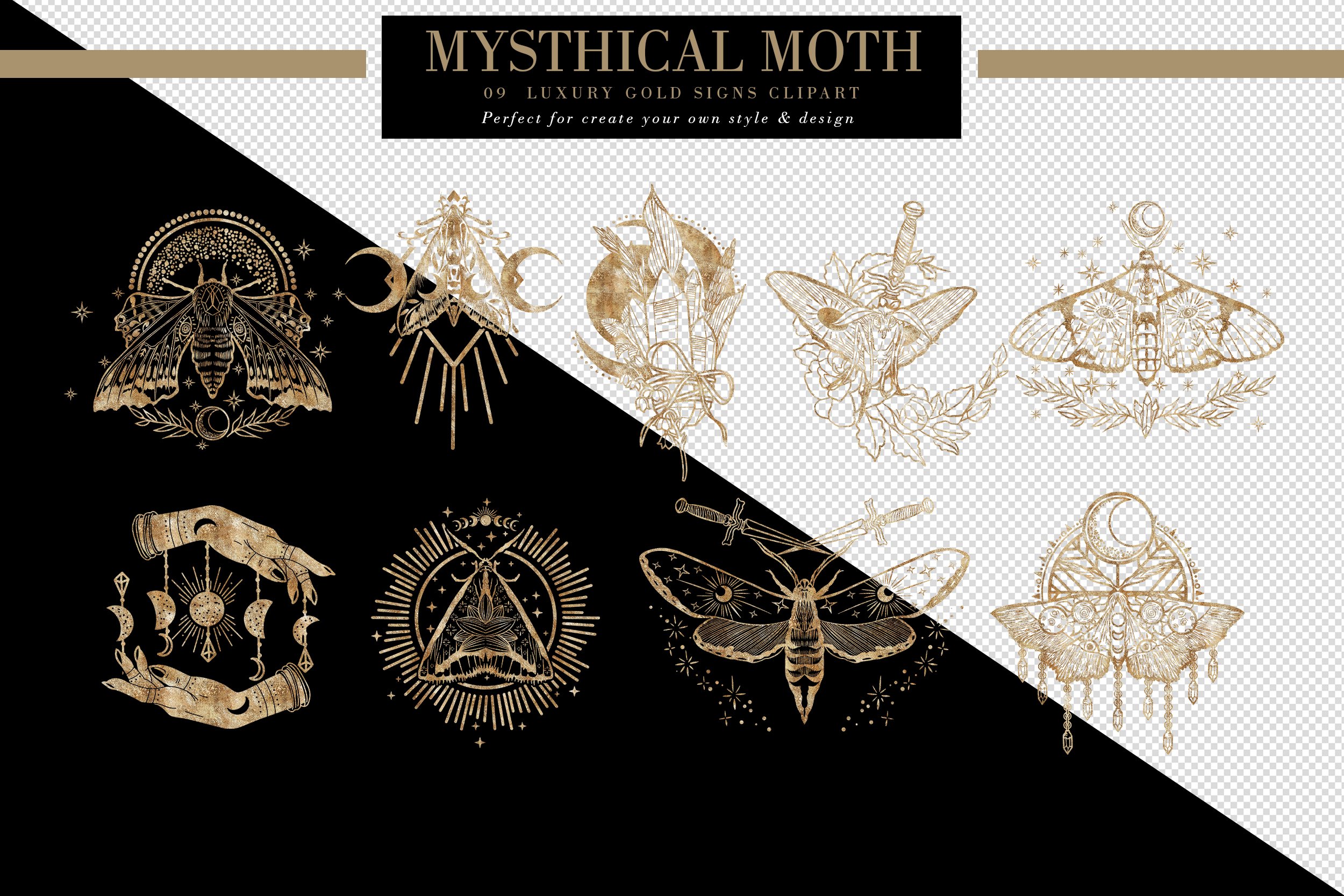 Luna Moth Mala and Bracelet Design Board – The Weekend Mystic