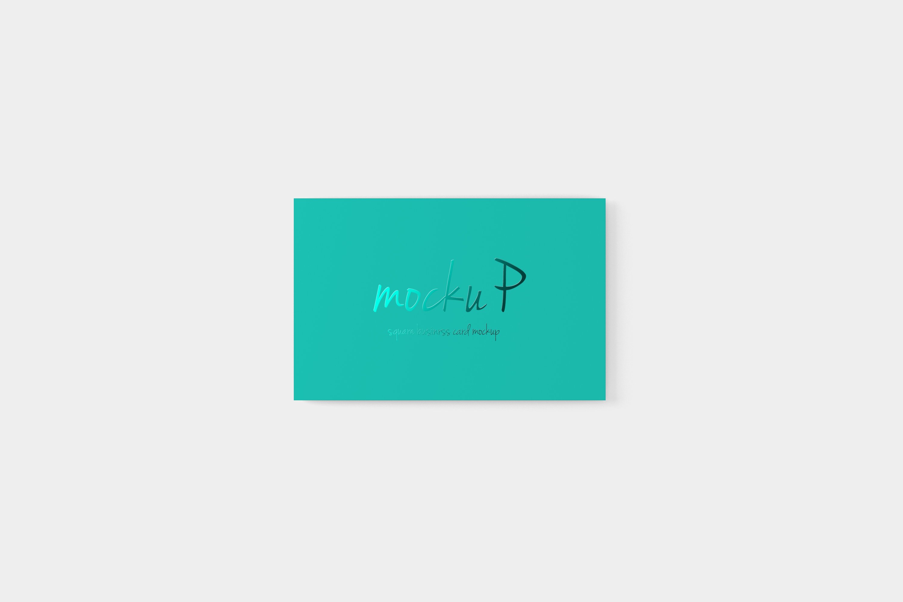 85x55 Business Card Mockup - Design Cuts