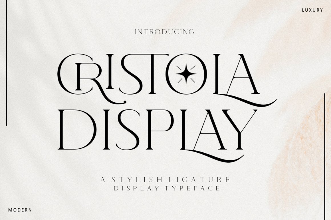 Cristola Display - Design Cuts