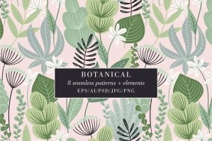 Botanical Patterns & Elements