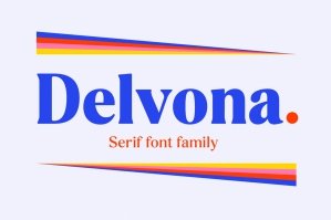 Delvona Serif Family