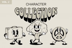 Retro Characters Collection