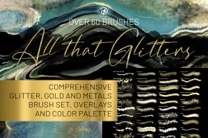 All That Glitters Brush Set For Procreate