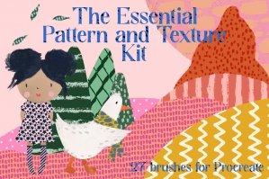 Procreate Essential Pattern Brush Kit