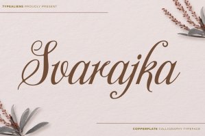 Svarajka Typeface