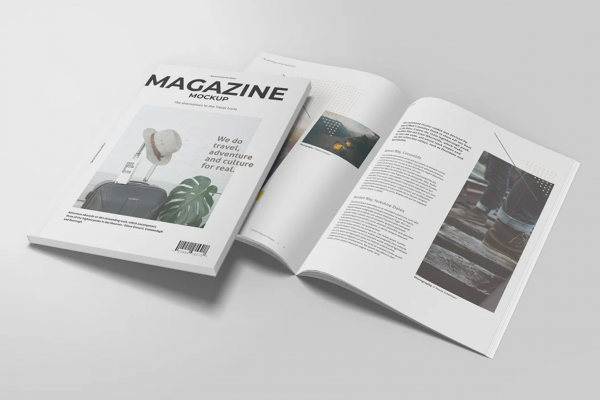 Best Magazine Mockups for Editorial Print - Design Cuts