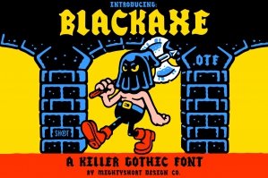 Blackaxe Font