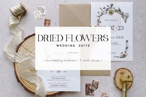 Dried Flowers Wedding Suite