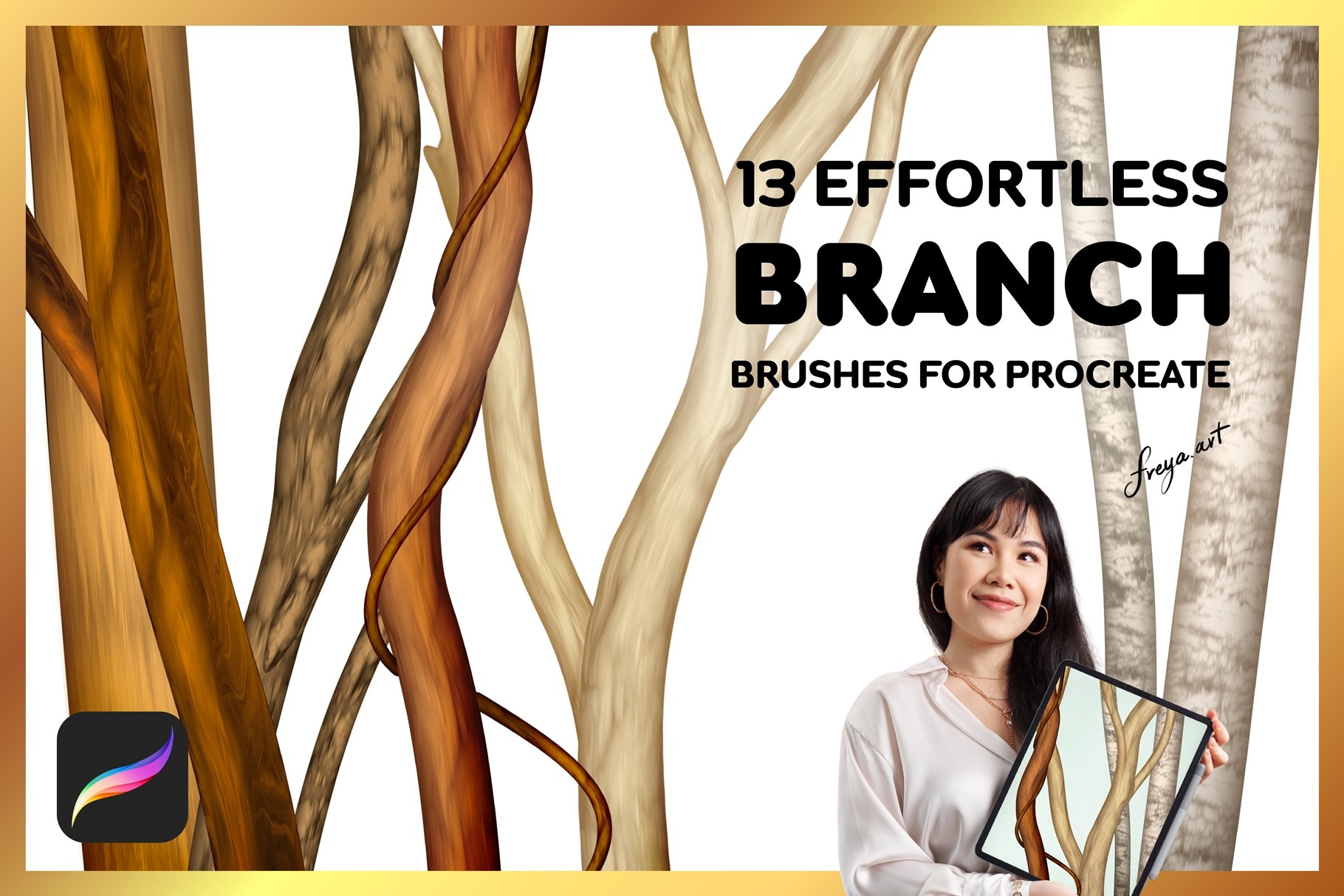 branch brush procreate free