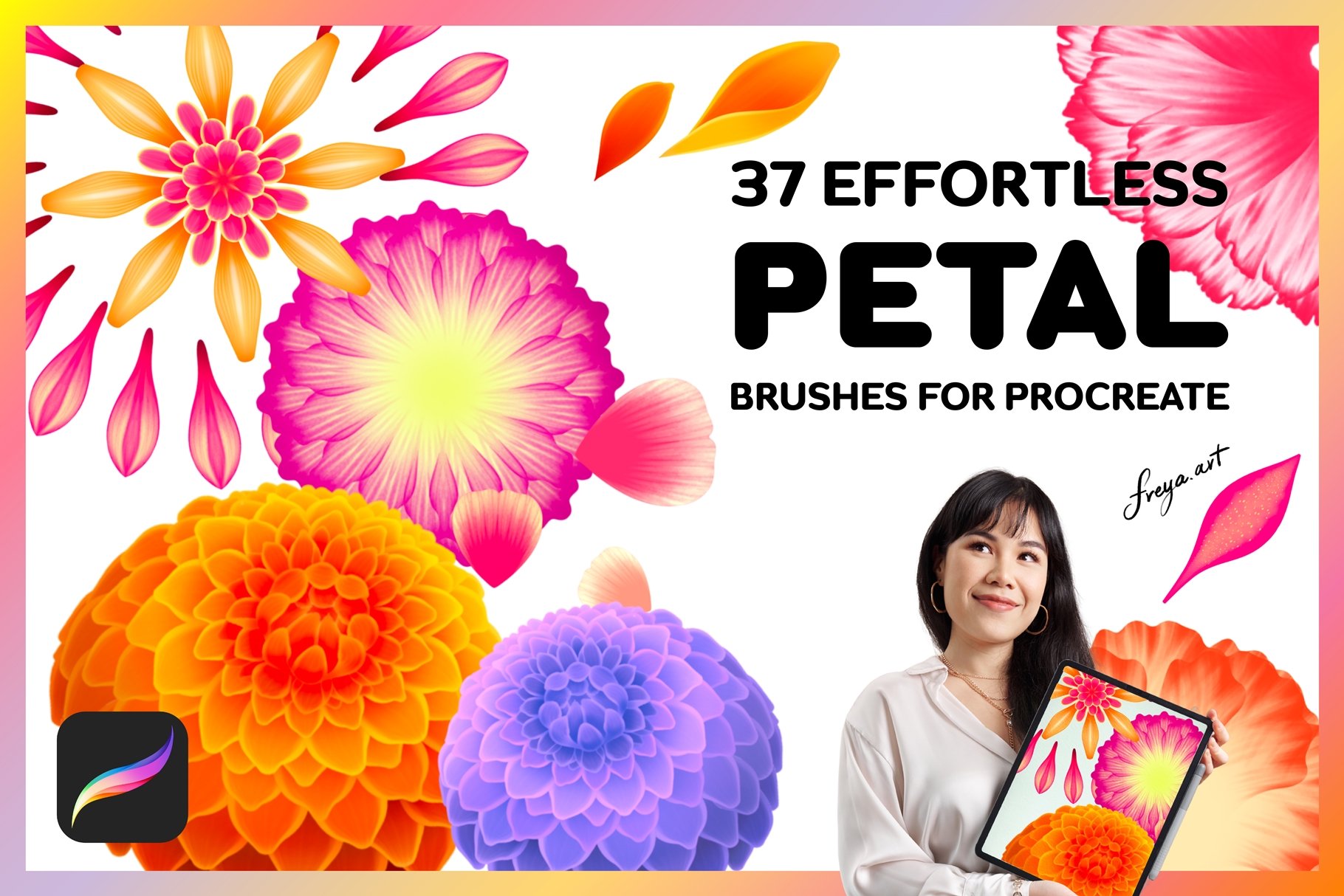 petal brush procreate free