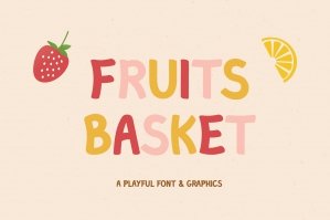 Fruits Basket | Playful Font