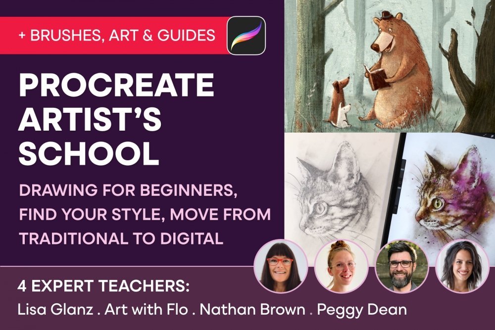 Best Procreate Courses For Beginners - Design Cuts