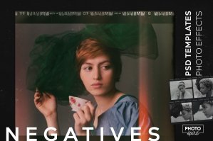 Film Negatives Photo Effects & Overlays