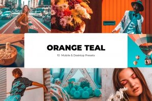 Orange Teal Lightroom Presets