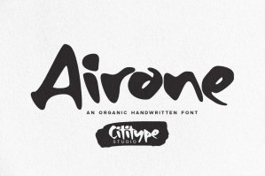 Airone - Organic Handwritten Font