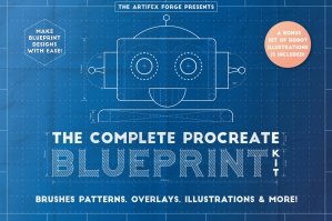 The Complete Procreate Blueprint Kit