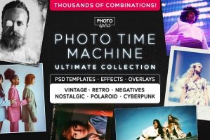 Photo Time Machine - Vintage Effects & Overlays Collection