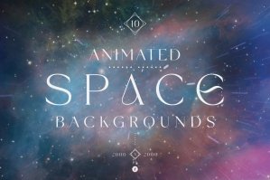 Animated Space Backgrounds