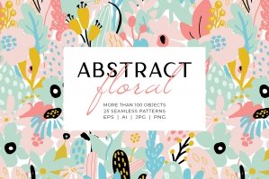 Abstract Floral Collection