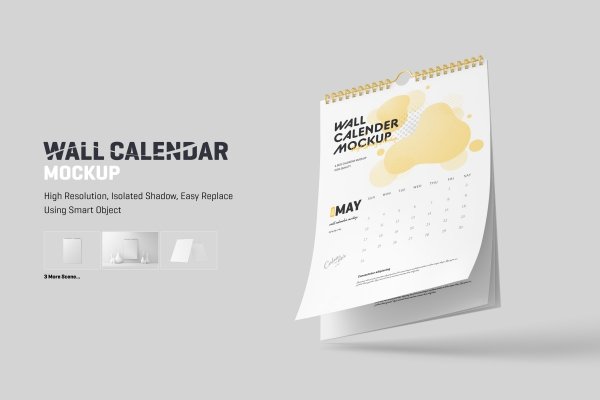 2024 Calendar Grids Stamps For Procreate - Design Cuts