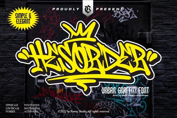 Shizzle - Graffiti Font - Design Cuts