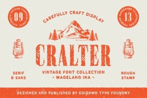 Cralter - Display Font
