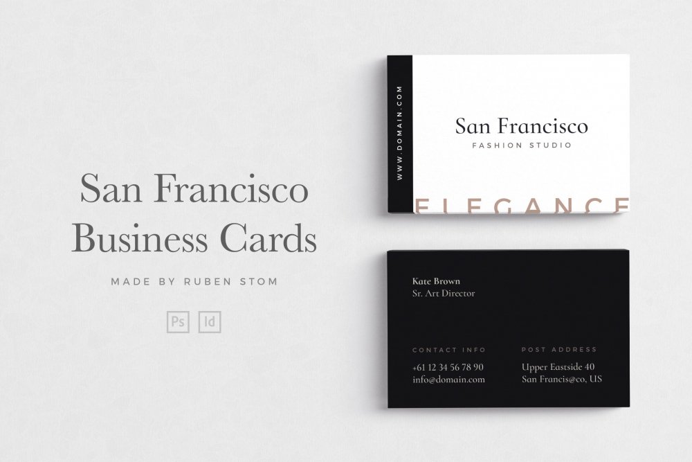 San Francisco Business Card - Design Cuts