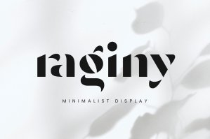 Raginy - Stencil Sans