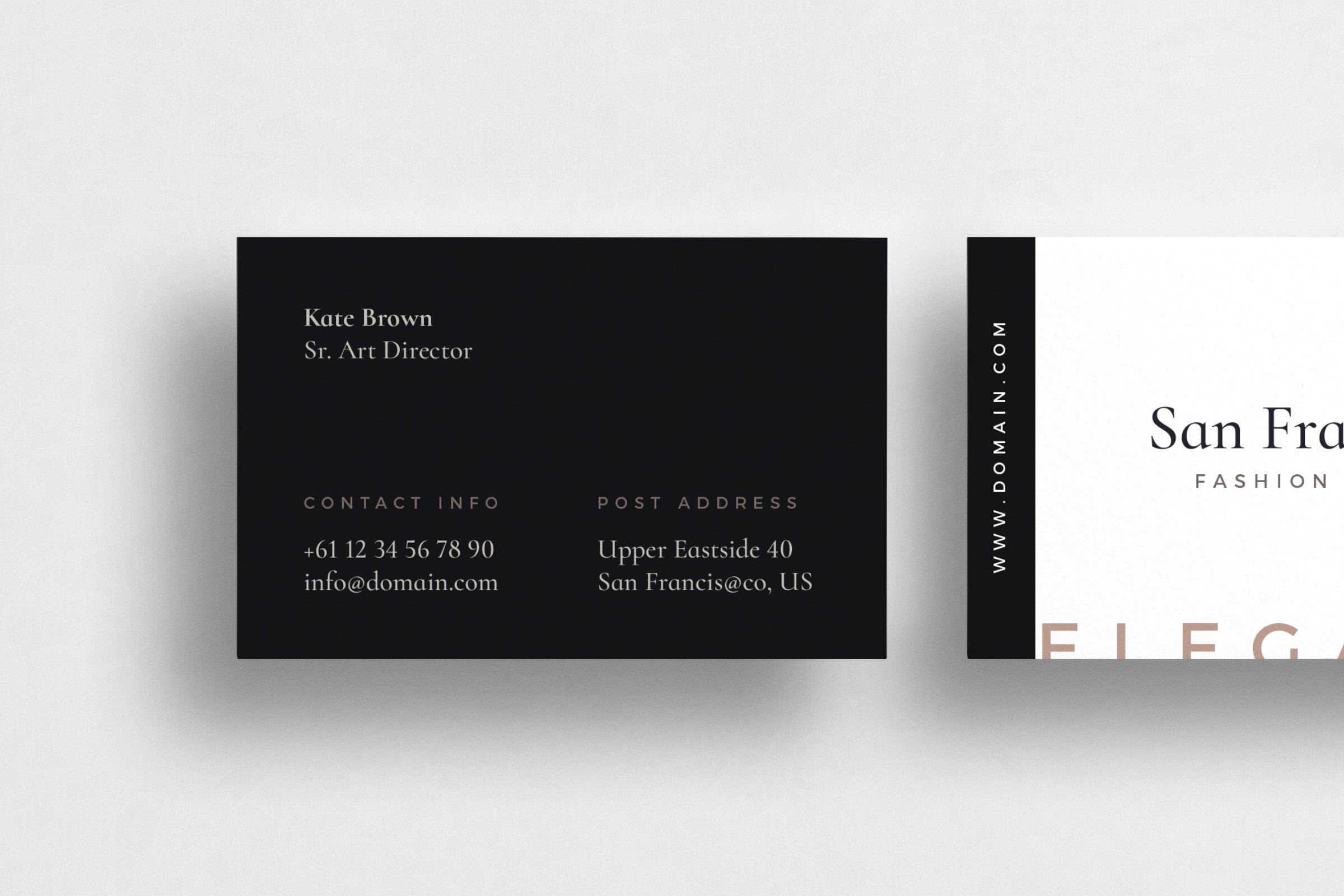 San Francisco Business Card - Design Cuts