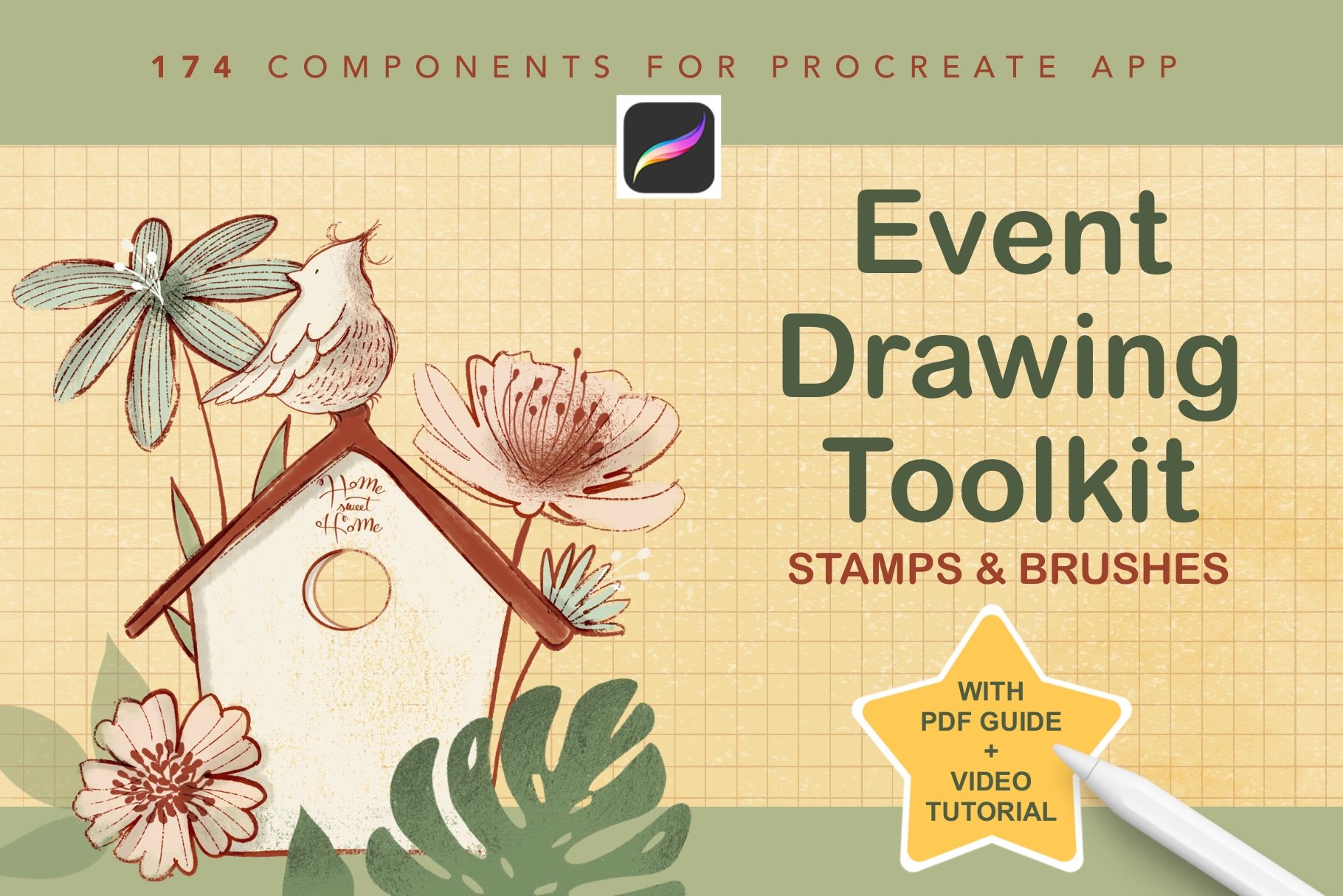 Pretty Pencils - Drawing & Sketching Toolkit - Design Cuts