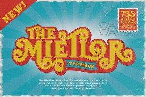 The Mietlor Typeface