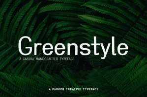 Greenstyle - A Casual Sans Serif