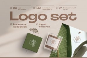 Botanical Logo Kit