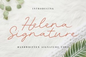 Helena Signature - Elegant Script Font