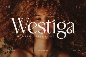 Westiga - A Modern & Luxury Serif Font