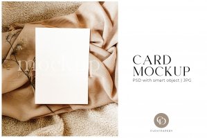 Invitation Card Mockup