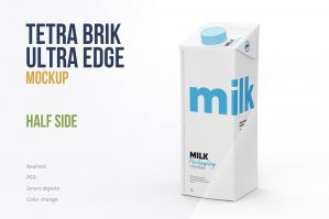 1L Milk Packaging - Tetra Brik Edge