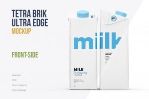 1L Milk Packaging - Tetra Brik Edge
