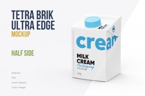 500ml Milk Packaging - Tetra Brik Edge