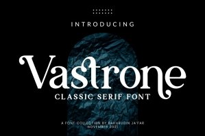 Vastrone | Classic Serif Font