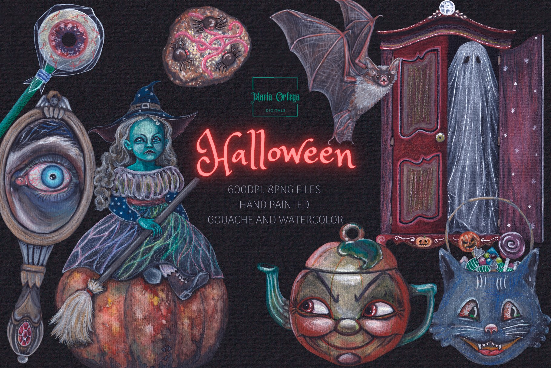 Halloween Ephemera: A Halloween Themed Collection of Authentic