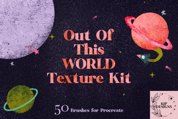 Procreate Sponge Texturizer Brushes and Stamps - Design Cuts