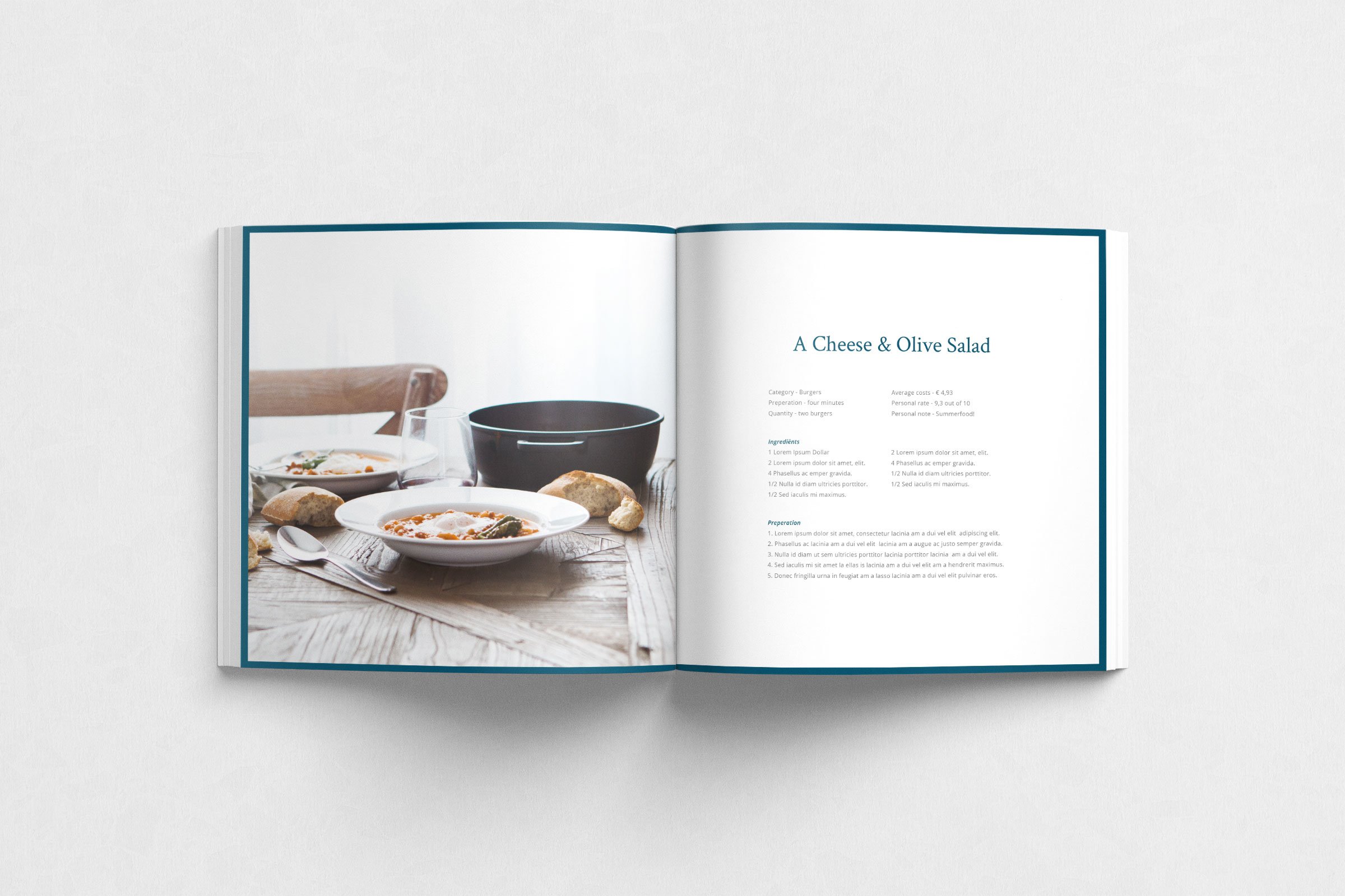 Venice Recipe Brochure - Design Cuts