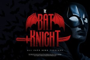 The Bat Knight Typeface